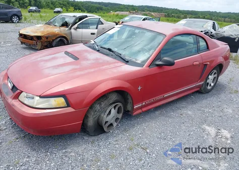 2000 Ford Mustang из США, поврежденный, VIN 1FAFP4046YF136163